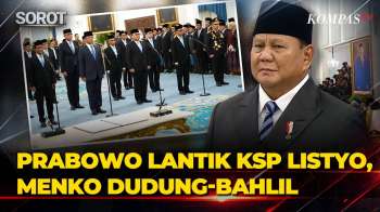 [FULL] Reshuffle! Presiden Prabowo Lantik KSP Listyo, Menko Dudung, Bahlil-Sugiono