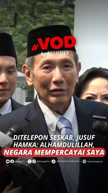 Jusuf Hamka Tiba di Istana untuk Pelantikan Wantimpres: Alhamdulillah, Negara Mempercayai 