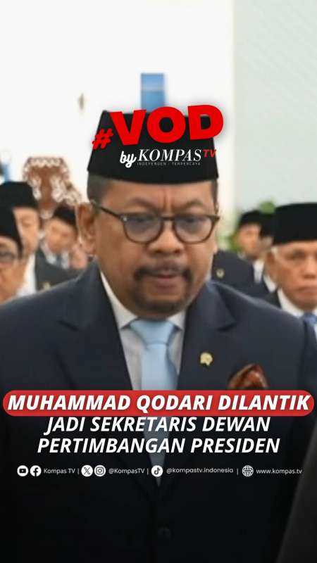 Muhammad Qodari Resmi Dilantik Jadi Sekretaris Dewan Pertimbangan Presiden