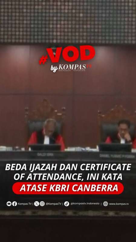 Beda ijazah dan certificate of attendance, ini kata atase kbri canberra