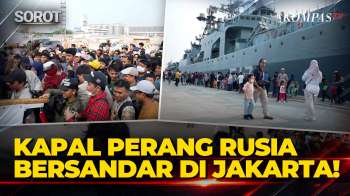 Kapal Perang Rusia Bersandar di Tanjung Priok Jakarta! Ada Apa?