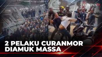 Ketahuan! Mencuri Sepeda Motor, 2 Pelaku Diamuk Massa | KOMPAS PETANG