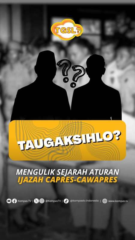 Mengulik Sejarah Aturan Ijazah Capres Cawapres