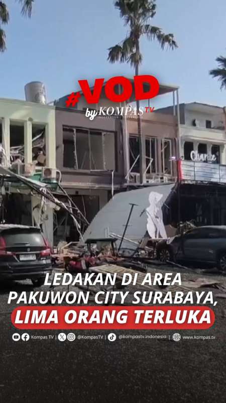 Ledakan Diduga Akibat Gas LPG 50 Kg Guncang Kawasan Pakuwon City Surabaya, 5 Orang Luka