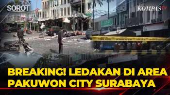 Breaking News! Ledakan Di Area Pakuwon City, Deret Bangunan Rusak