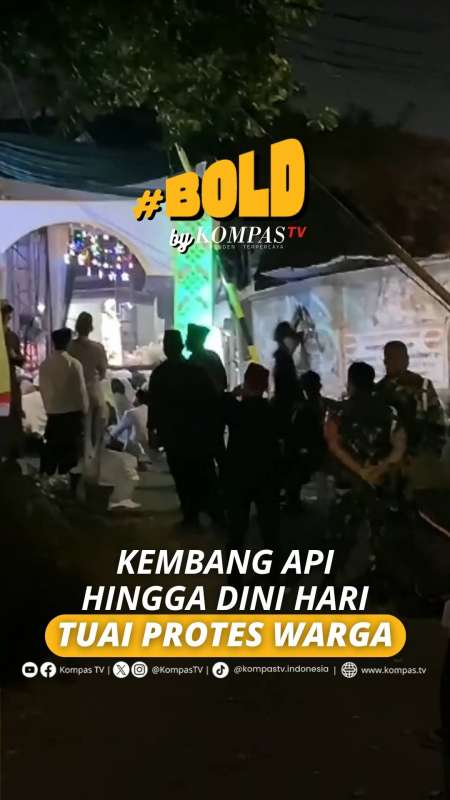 Nyalakan Kembang Api Larut Malam di Acara Keagamaan Tanpa Izin, Warga Pondok Pinang Protes
