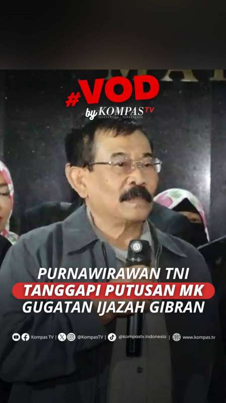 Putusan MK Gugatan Ijazah, Purnawirawan TNI: Gibran Lakukan Penipuan Terhadap Hukum