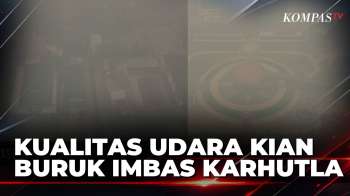 Gambar Udara Di Palangka Raya, Kabut Asap Karhutla Kian Buruk | KOMPAS PETANG