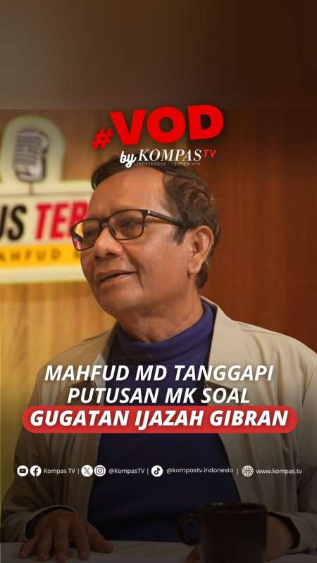 Respons Mahfud MD Soal Putusan MK Gugatan Ijazah Gibran