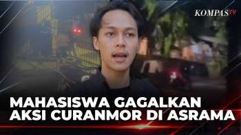Detik-Detik Mahasiswa Gagalkan Aksi Pencurian Motor di Asrama Bandung | BERITA UTAMA