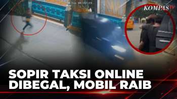 Ngeri! Sopir Taksi Online Di Pamulang Dianiaya Begal, Mobil Dibawa Kabur | KOMPAS PETANG
