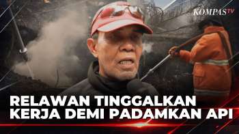 Relawan Tinggalkan Pekerjaan Dan Keluarga Demi Padamkan Karhutla Palangka Raya | KOMPAS PETANG