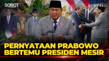 Pernyataan Presiden Prabowo Usai Bertemu Presiden Mesir El-Sisi: Bicara Palestina Hingga Pendidikan