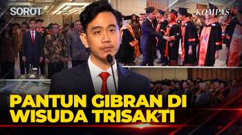 INTIP! Gibran Berpantun Di Wisuda Trisakti, Tekankan Teknologi Untuk Dongkrak Pariwisata Indonesia