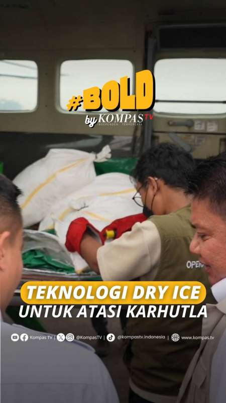 TEKNOLOGI DRY ICE UNTUK ATASI KARHUTLA