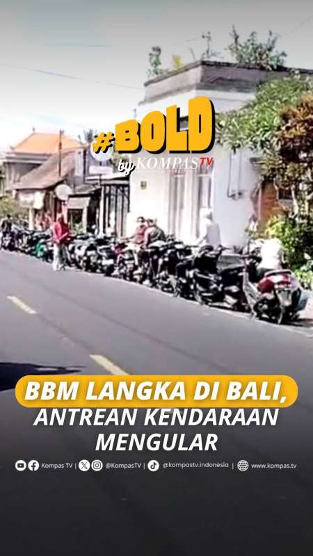 BBM LANGKA DI BALI, ANTREAN KENDARAAN MENGULAR