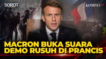 [FULL] Presiden Macron Soal Demo Hingga Ricuh Mencekam Di Prancis: Kita Marah & Malu
