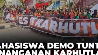 demo-mahasiswa-di-samarinda-tuntut-evaluasi-2-tahun-prabowo-gibran-dan-karhutla-kompas-petang