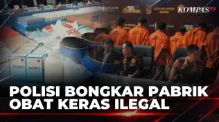 polda-metro-jaya-bongkar-pabrik-obat-keras-ilegal-di-jateng-16-orang-ditangkap-kompas-pagi