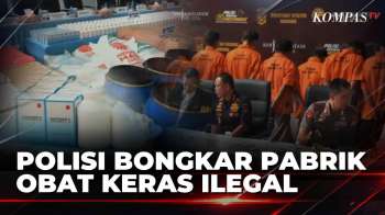 Polda Metro Jaya Bongkar Pabrik Obat Keras Ilegal di Jateng, 16 Orang Ditangkap | KOMPAS PAGI