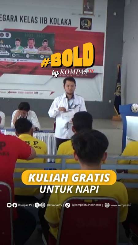 KULIAH GRATIS UNTUK NAPI