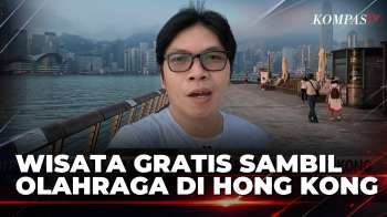 Olahraga Sambil Menikmati Pemandangan Gedung Pencakar Langit di Hong Kong | KOMPAS PAGI