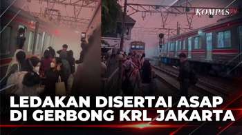 Panik! Ledakan dan Penampakan Asap di Gerbong Krl Relasi Jakarta Kota-Bogor | KOMPAS SIANG