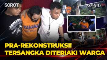 Pra-Rekonstruksi Pembunuhan Dini dan Anak, Ibu Korban Minta Hukuman Mati