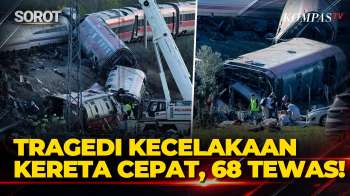 Tabrakan Maut! Kecelakaan Dua Kereta Cepat di Spanyol, 68 Orang Tewas