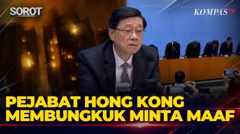 Pejabat Hong Kong Membungkuk Minta Maaf atas Kebakaran Apartemen Wang Fuk Court