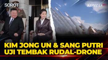 Deret Ledakan! Kim Jong Un Ajak Sang Putri Uji Tembak Rudal hingga Drone Korut