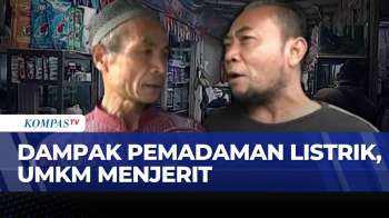 Listrik Padam Bergilir, Ini Kisah Aktivitas Para Pedagang yang Terganggu | KOMPAS MALAM