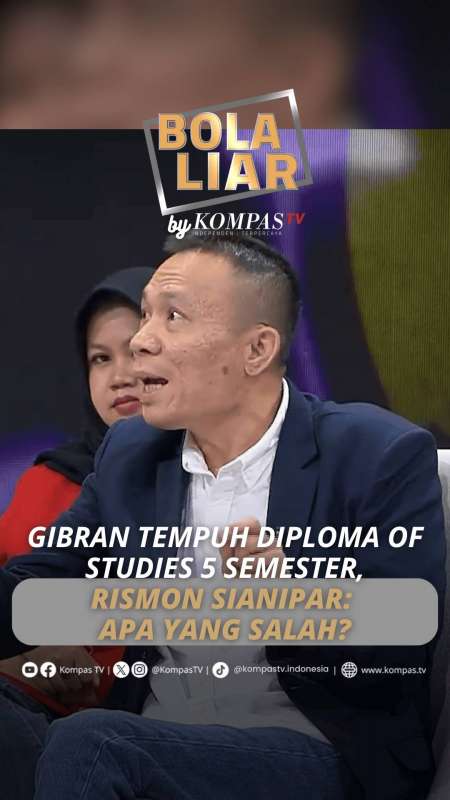 Gibran Tempuh Diploma Of Studies 5 Semester, Rismon Sianipar: Apa Yang Salah?