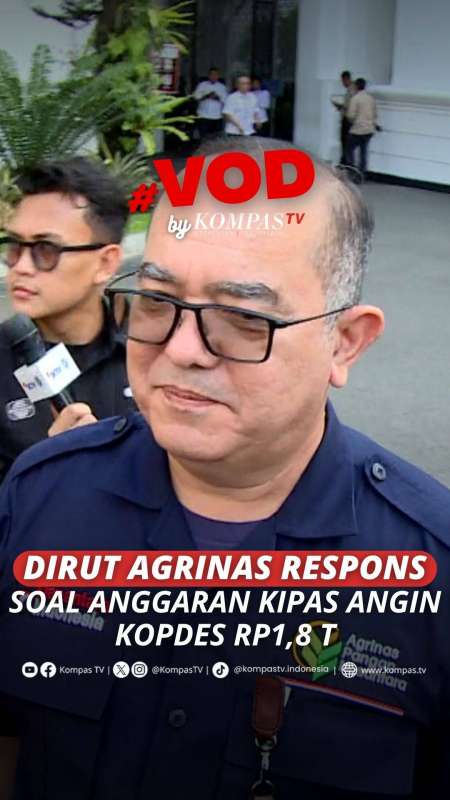 DIRUT AGRINAS RESPONS SOAL ANGGARAN KIPAS ANGIN KOPDES RP1,8 T