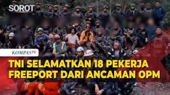TNI Selamatkan 18 Pekerja Freeport Dari Ancaman OPM Di Papua