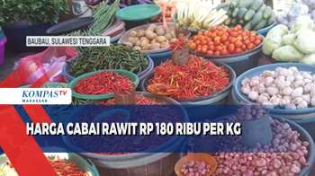 Harga Cabai Rawit Rp 180 Ribu Per KG