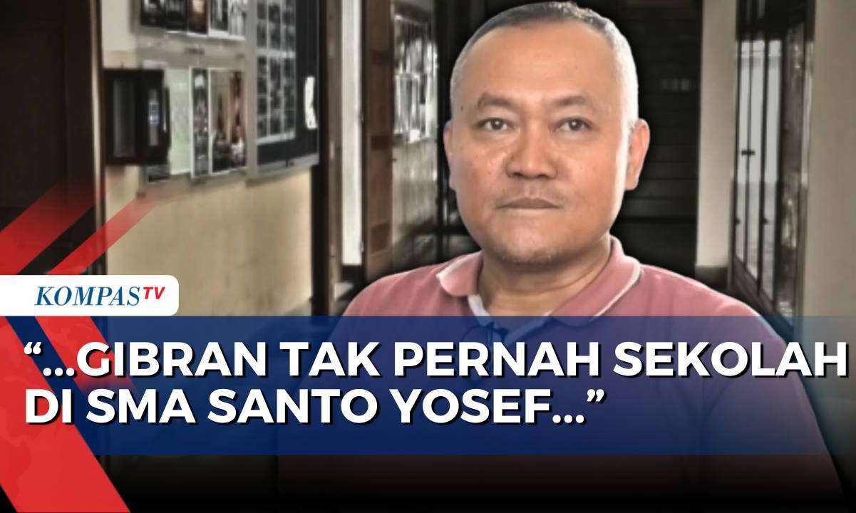 Kepala Sekolah Santo Yosef Solo Ungkap soal Pendidikan Wapres Gibran di ...