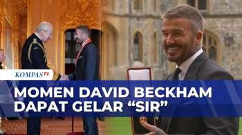 David Beckham Dapat Gelar Sir Dari Raja Charles III Di Kastil Windsor Inggris | SAPA PAGI