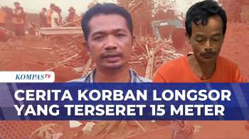 Terseret 15 Meter, Warga Selamat Dari Tragedi Longsor Di Cilacap | KOMPAS MALAM