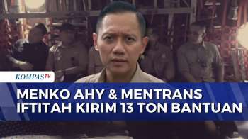 Naik Hercules, Menko AHY Dan Mentrans Bawa 13 Ton Bantuan Pangan Dan Obat Ke Aceh | JMP