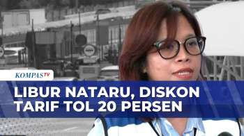 Diskon Tarif Tol 20 Persen, Berlaku 22-23 Desember & 31 Desember | JMP