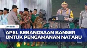 Kapolri Jenderal Listyo Sigit Pimpin Apel Kebangsaan 10 Ribu Banser Untuk PAM Nataru