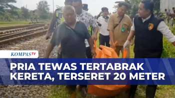 Tragis! Pria Tewas Tertabrak Kereta Api Di Grobogan, Terseret Hingga 20 Meter | BERUT