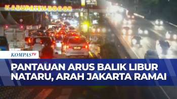 Arus Balik Nataru: Tol Cikampek Arah Jakarta dan Simpang Gadog Bogor Ramai | 1 Januari 2026