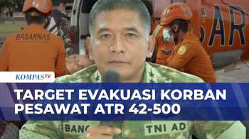 Pangdam Hasanuddin Ungkap Target-Kendala Evakuasi Korban Pesawat ATR 42-500