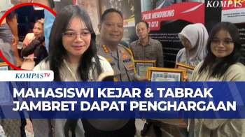 Heroik! Mahasiswi Yogyakarta Kejar dan Tabrak Jambret, Dapat Piagam Penghargaan dari Polisi | BU