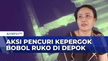 Kepergok Bobol Ruko, Pencuri Kabur Lewat Atap | KOMPAS MALAM