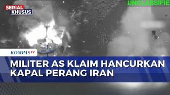 Rilis Video Serangan, Trump Klaim 50 Kapal Perang Iran Dihancurkan dalam Operasi Militer AS