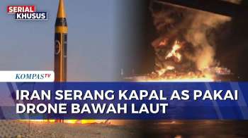 Iran Luncurkan Drone Bawah Laut, Hancurkan Kapal Tanker Terafiliasi AS Di Teluk Arab | BERUT