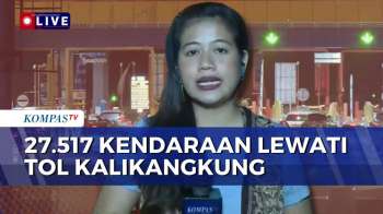 [LIVE] Jumlah Kendaraan Meningkat, Arus Mudik di Gerbang Tol Kalingkung Ramai Lancar | 17 MARET 2026